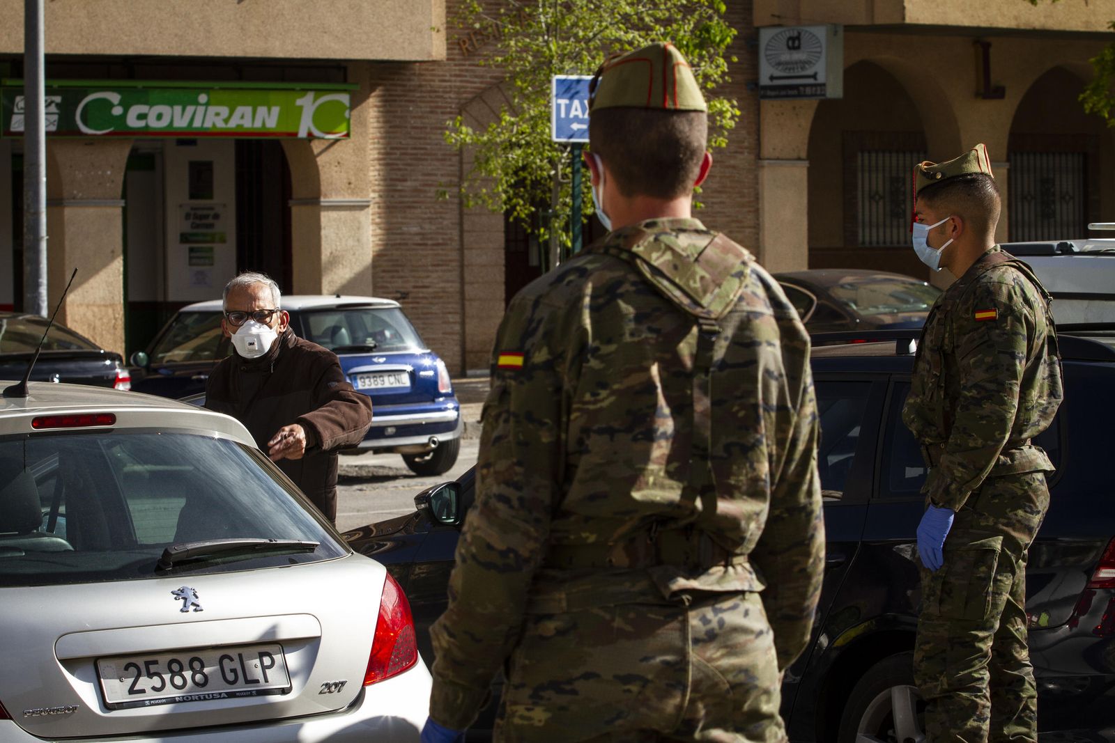 La Legión se despliega hoy en Granada para controlar el coronavirus