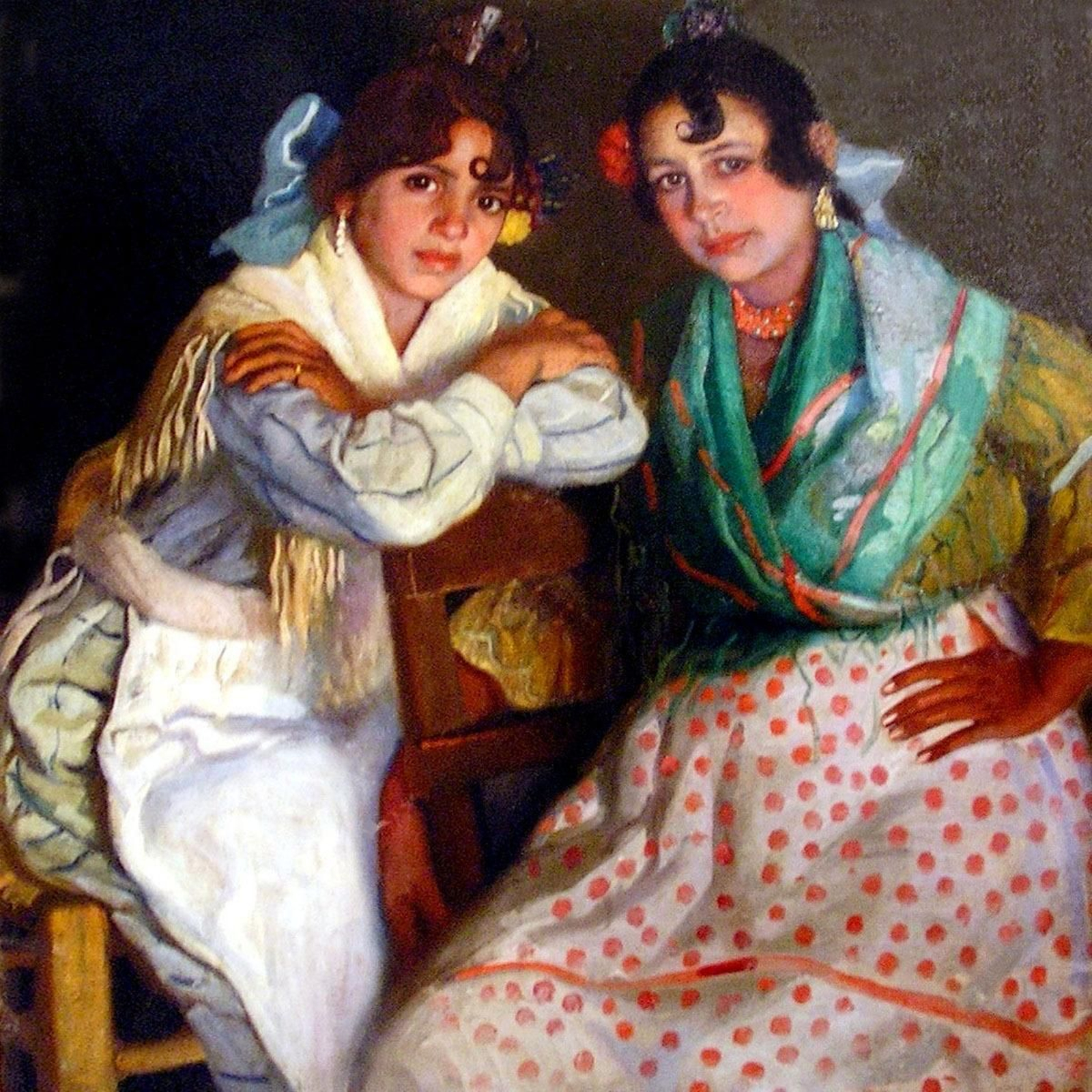 'Gitanillas del Albaicín'. Museo Municipal, Algeciras