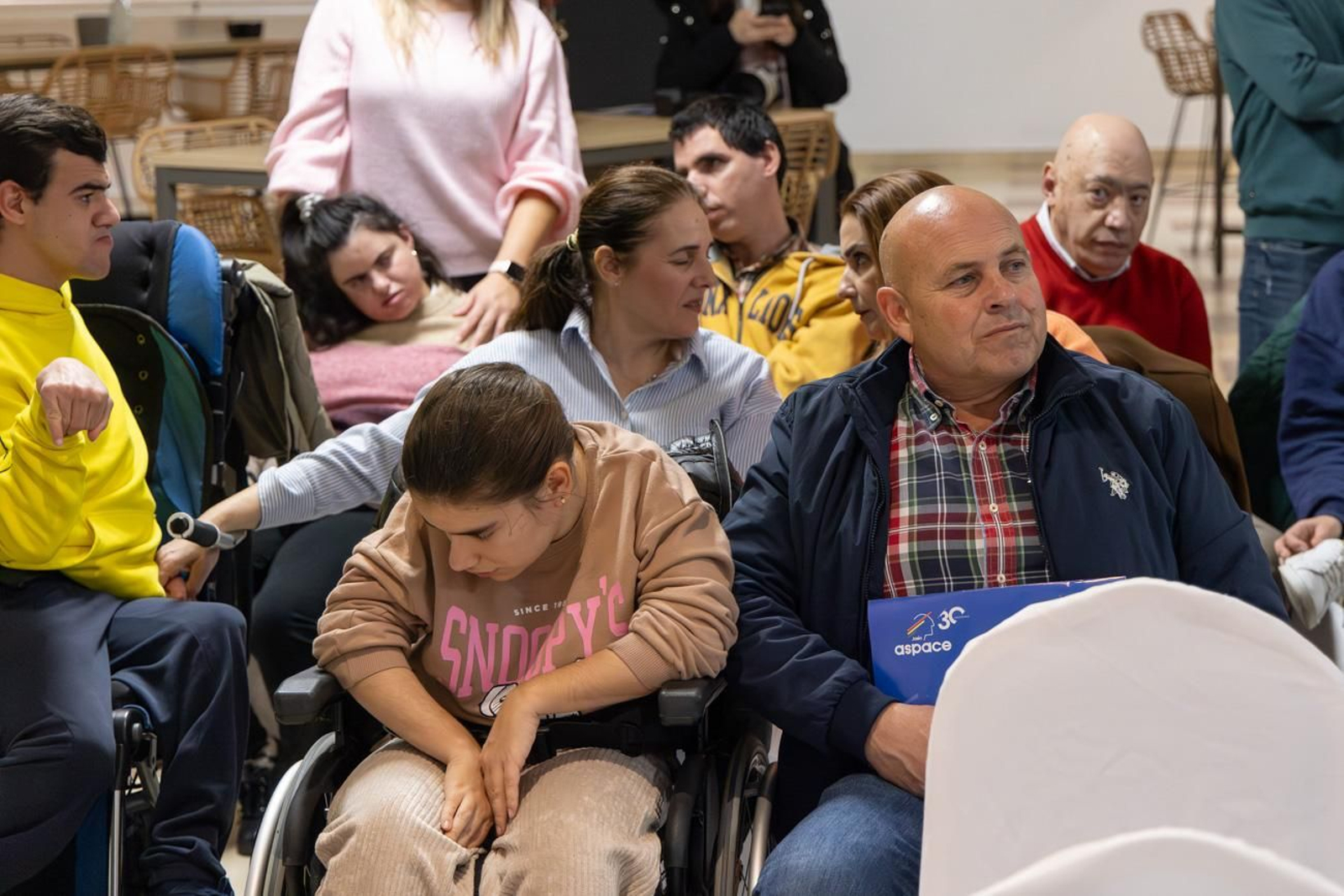 Presentación del Calendario Solidario 2026 de la Asociación de Parálisis Cerebral y Enfermedades Afines (Aspace)