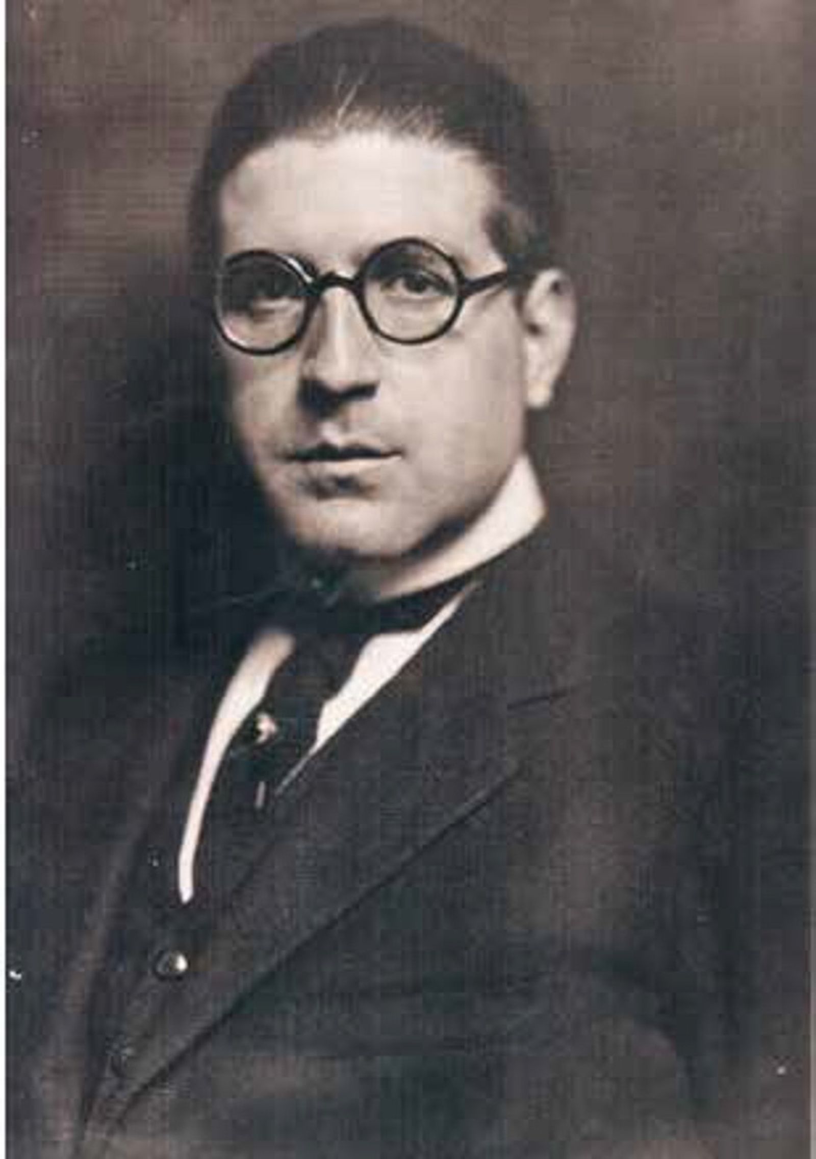 El artista linense José Cruz Herrera en el esplendor de la vida (c. 1922).