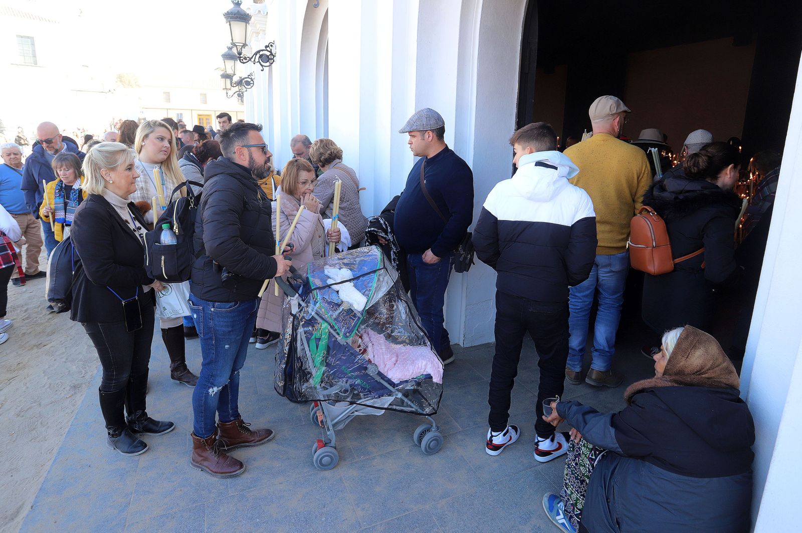 Imágenes de la celebración de la Candelaria en El Rocío