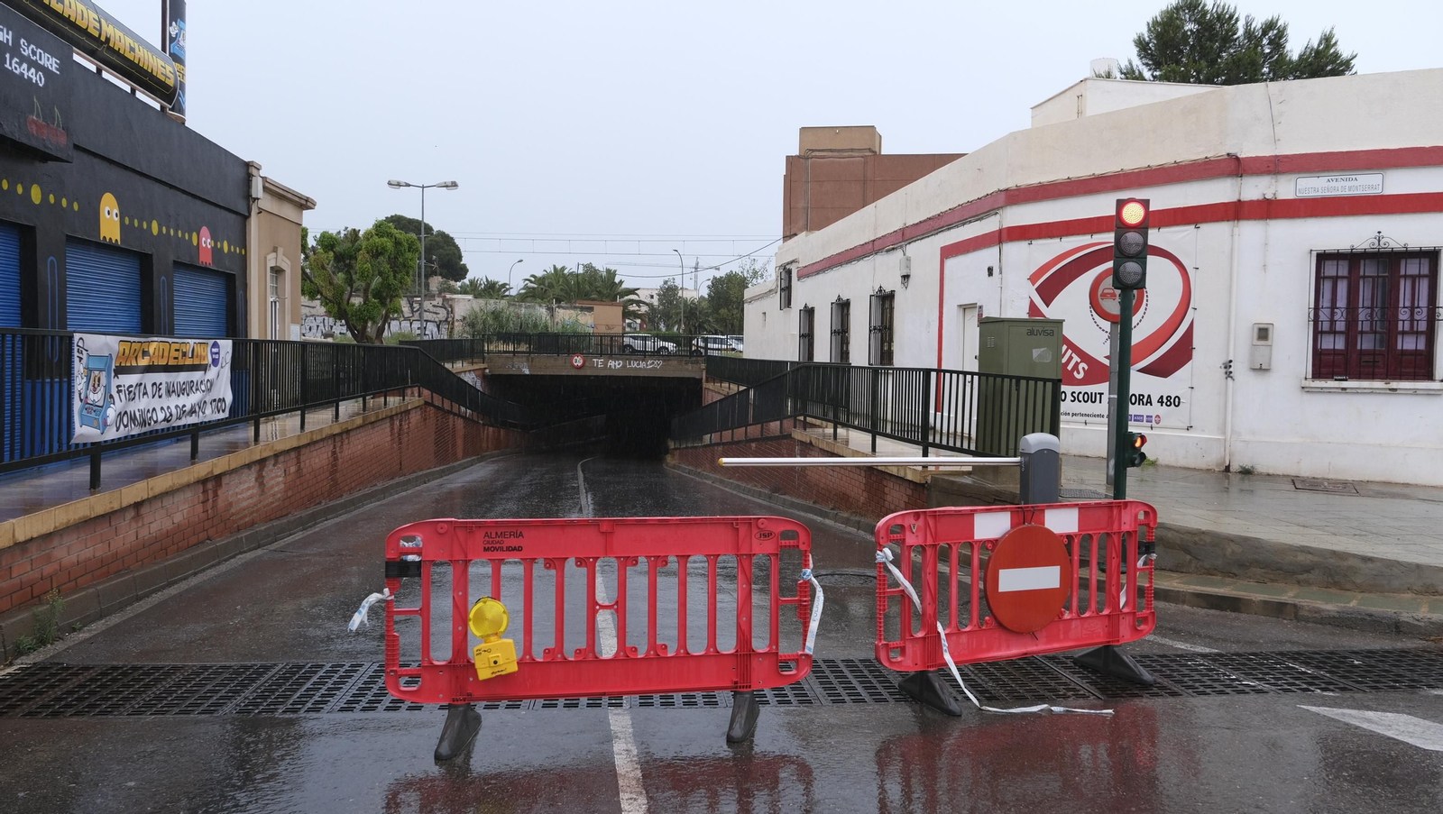 Vuelve a salir el Río Andarax en Almería