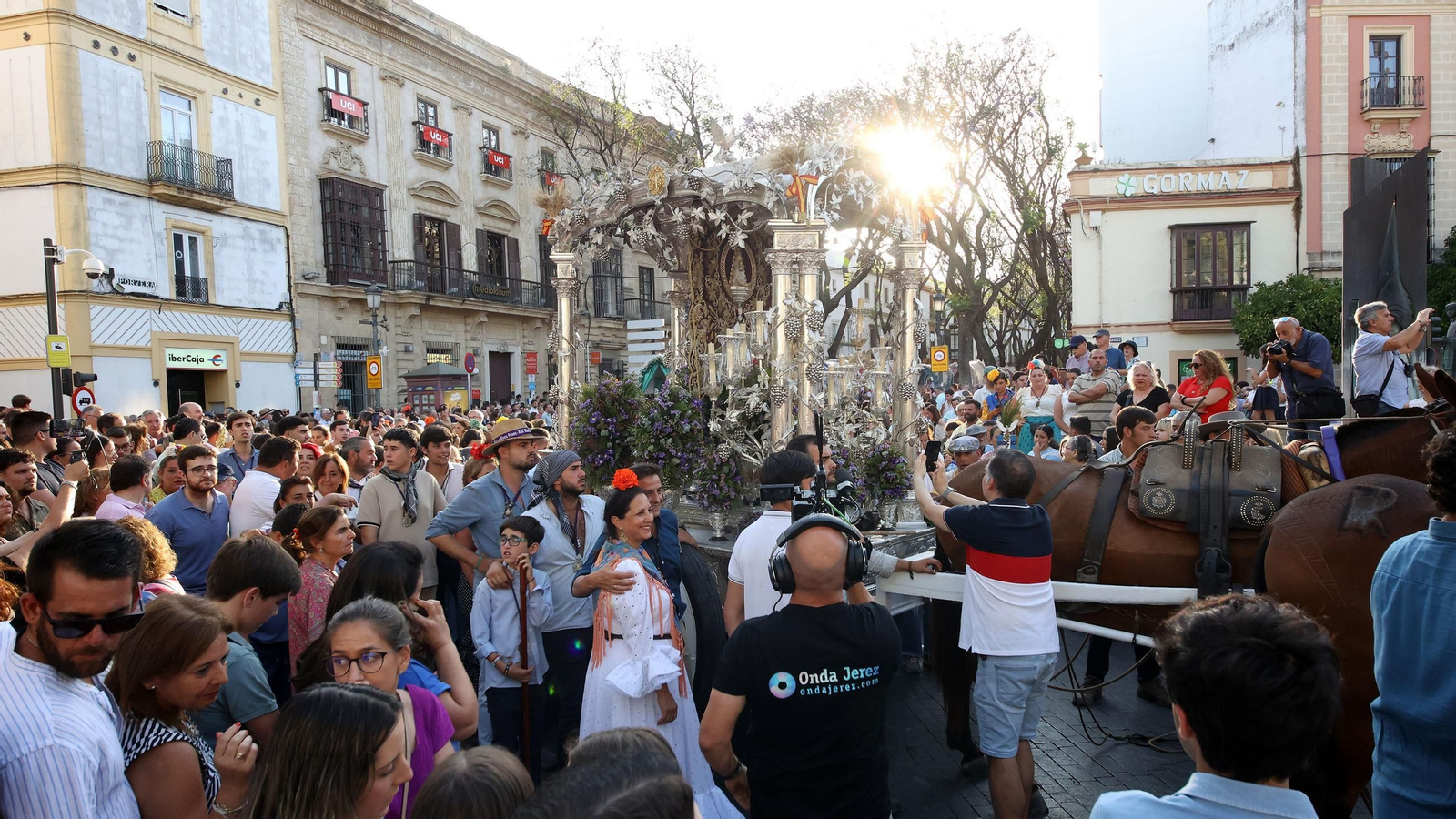 Vuelta a Jerez de la hermandad del Rocío