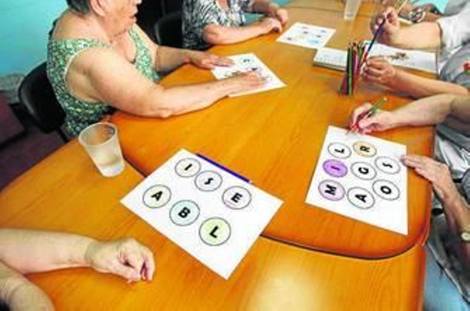 Una de las actividades celebradas ayer en la sede de Afa Puerto.