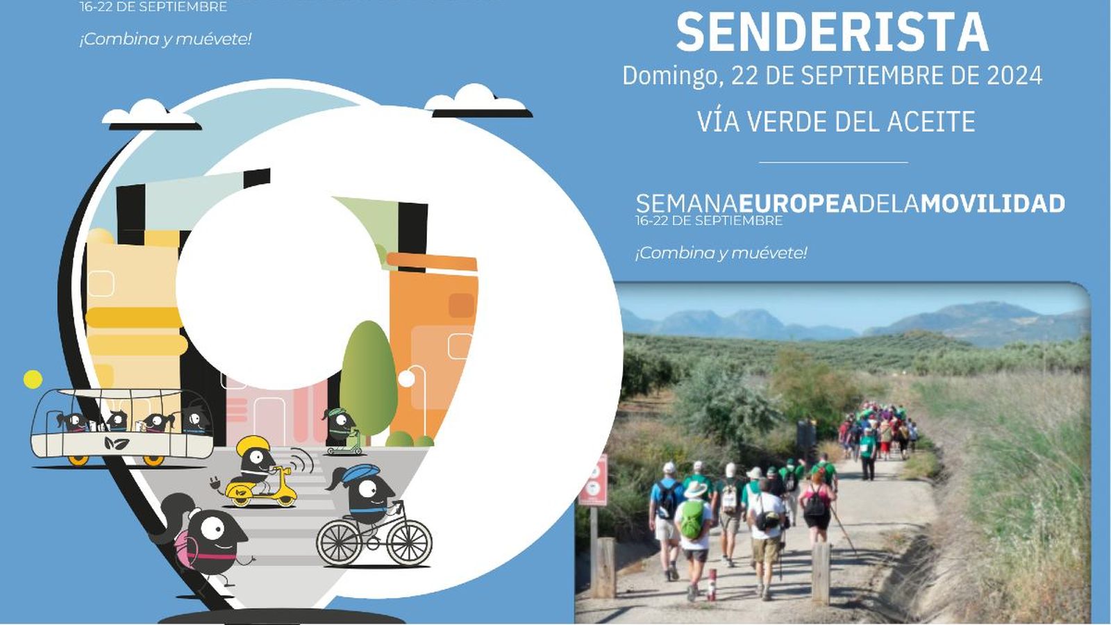El 22 de septiembre Jaén celebra la Semana Europea de la Movilidad con esta marcha gratuita.