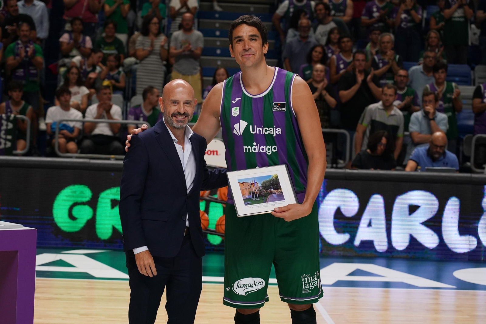 El adiós de Carlos Suárez, en imágenes