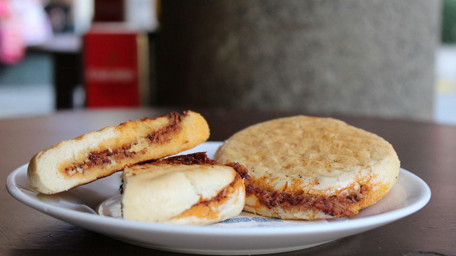 Montadito de pringá.