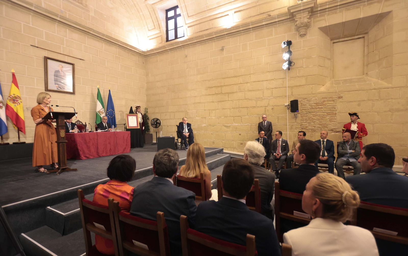 Imágenes de Jerónimo Roldán, nombrado Hijo Predilecto de Jerez