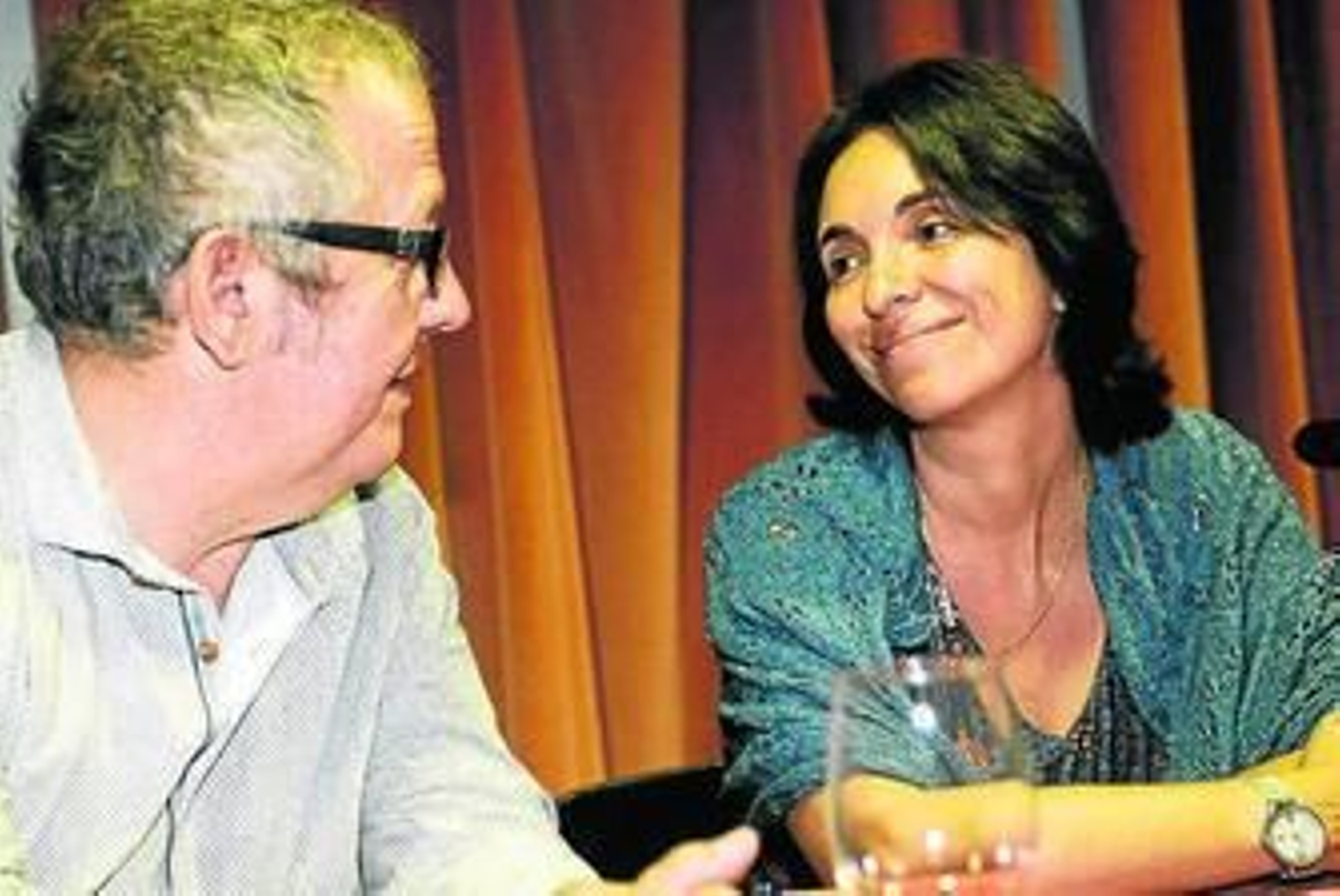 Juan Carlos Romero, José Manuel Cañizares, Paco Cepero y Alberto García Reyes, ayer en Fibes.