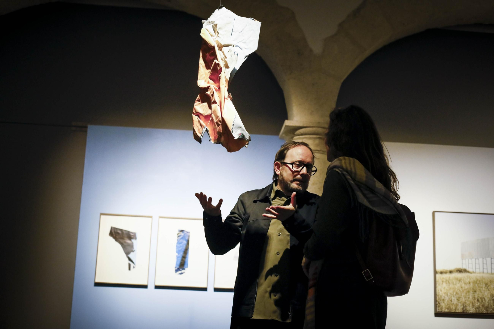 La exposición fotográfica 'Espacio disponible' de Eduardo Nave en el Centro Andaluz de la Fotografía de Almería, en imágenes