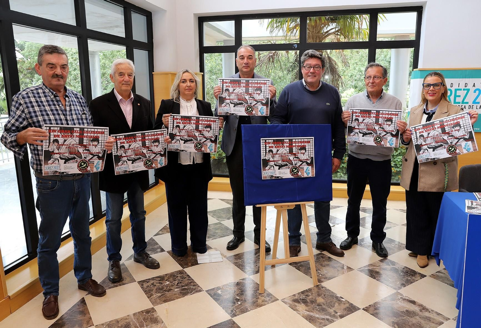 Presentación de la XIV Gala Solidaria de Artes Marciales a beneficio de Afamedis. Presentación de la XIV Gala Solidaria de Artes Marciales a beneficio de Afamedis.