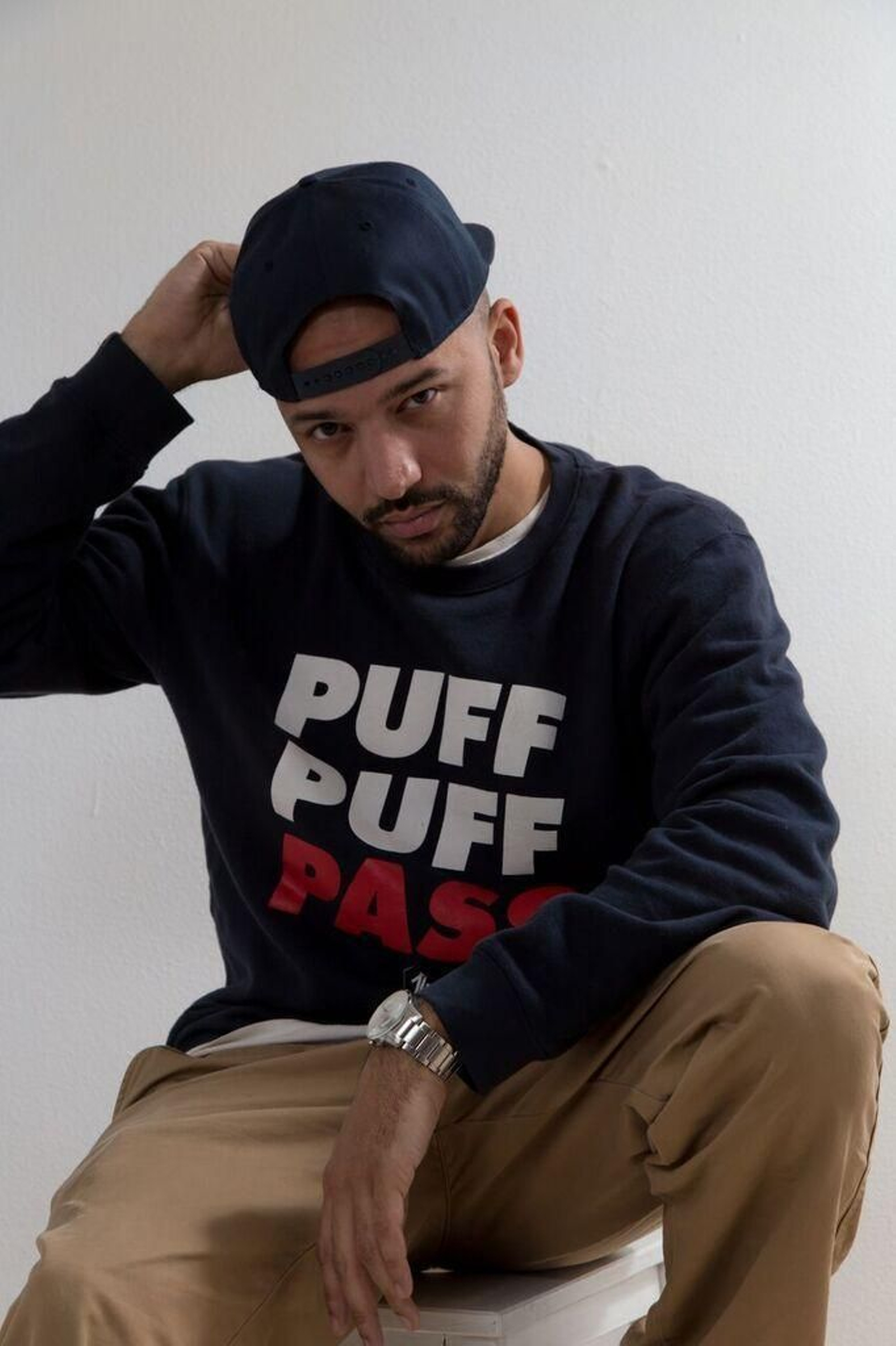 El productor y Mc Eric Cunningham, más conocido como Hazhe, es uno de los principales referentes del rap español.