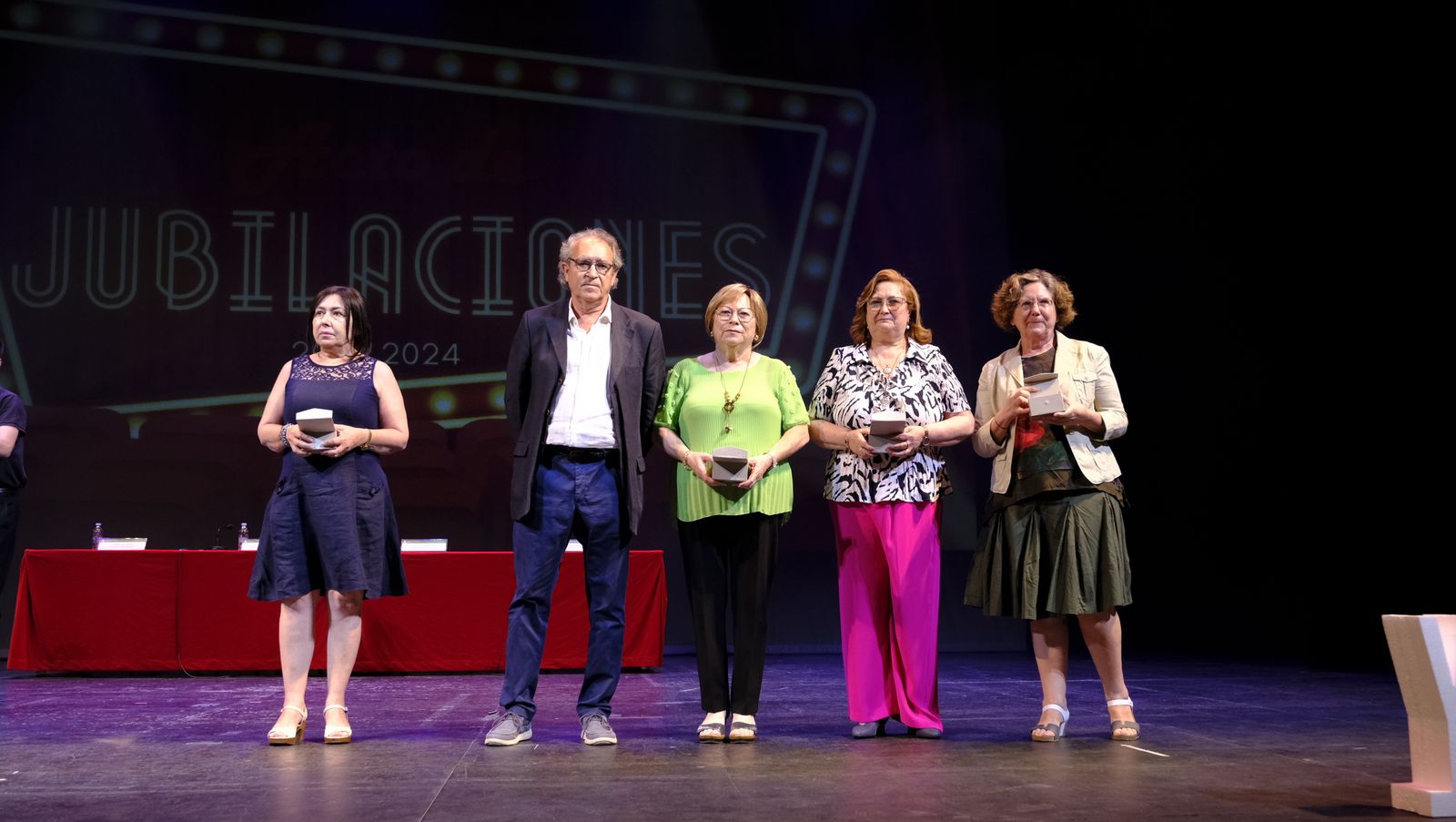 Imágenes del acto de jubilación de los profesionales del Distrito Sanitario Almería