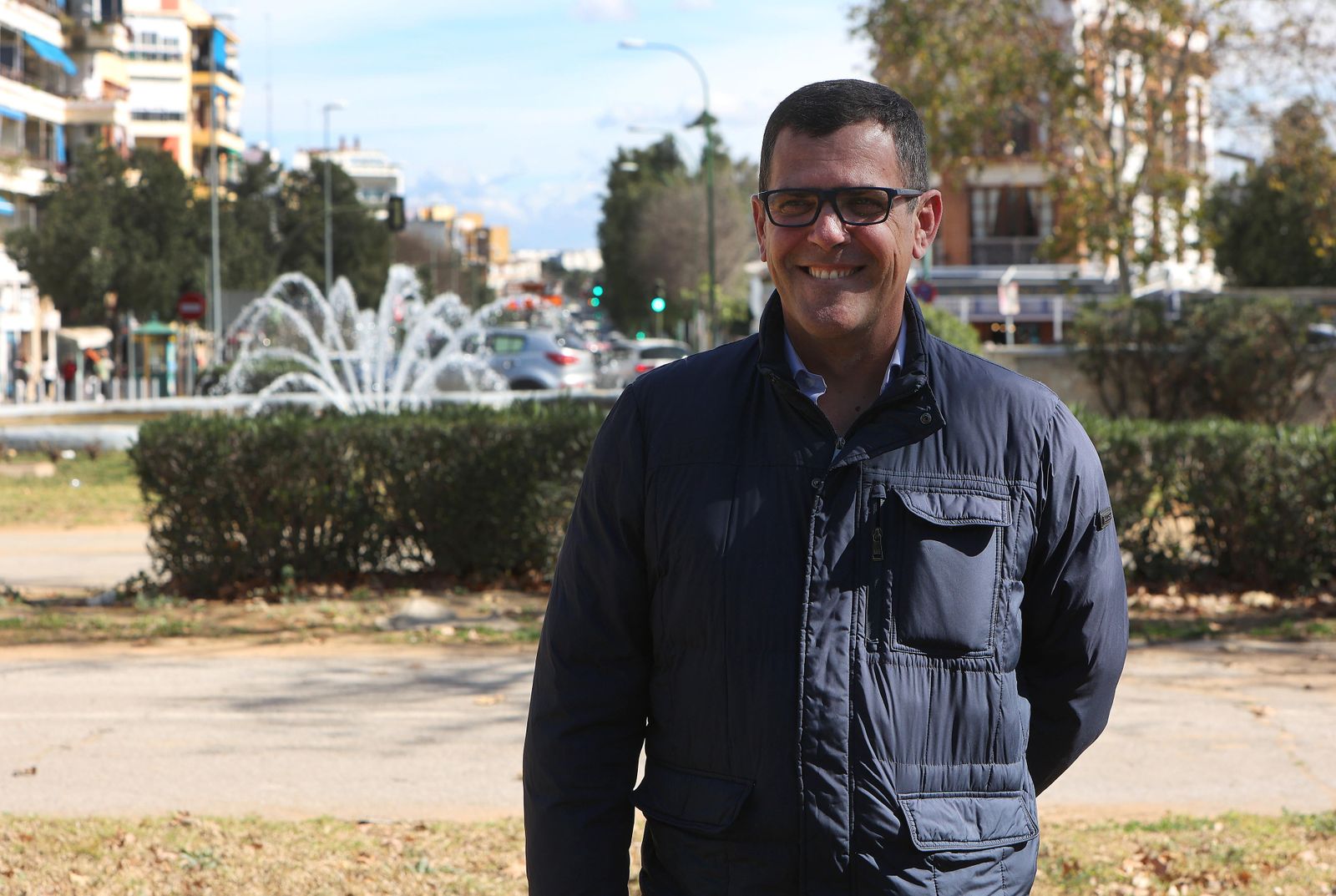 El coordinador de SOS Andalucía, David Guzmán.