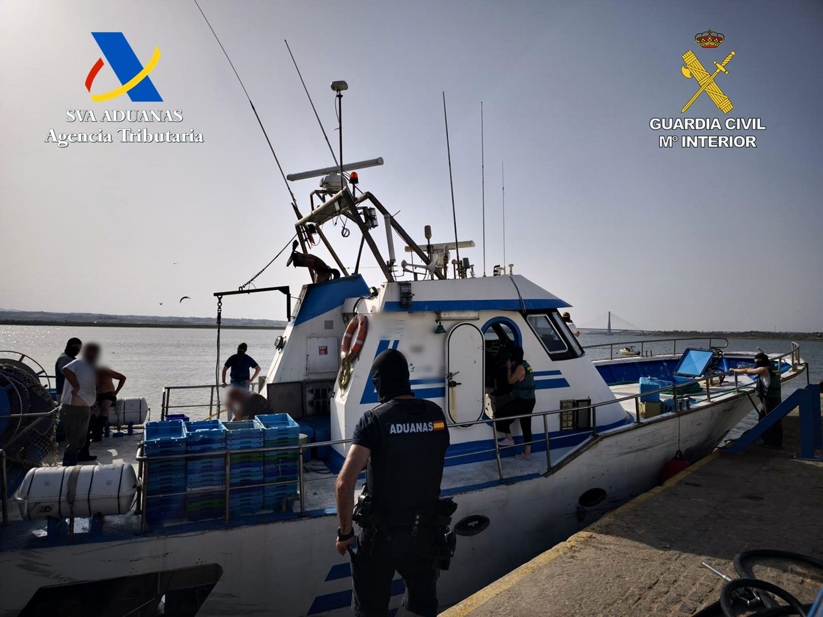 Un pesquero intervenido.