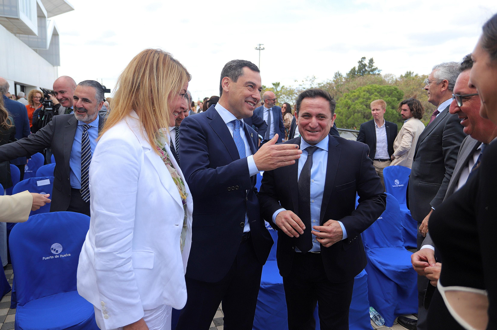 Imágenes del acto de inauguración del inicio de actividad de la Ciudad del Marisco