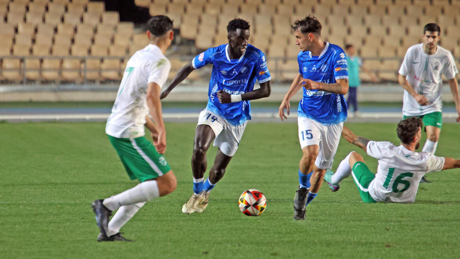 Amistoso entre el Xerez DFC y la Selección Andaluza de Fútbol en Chapín