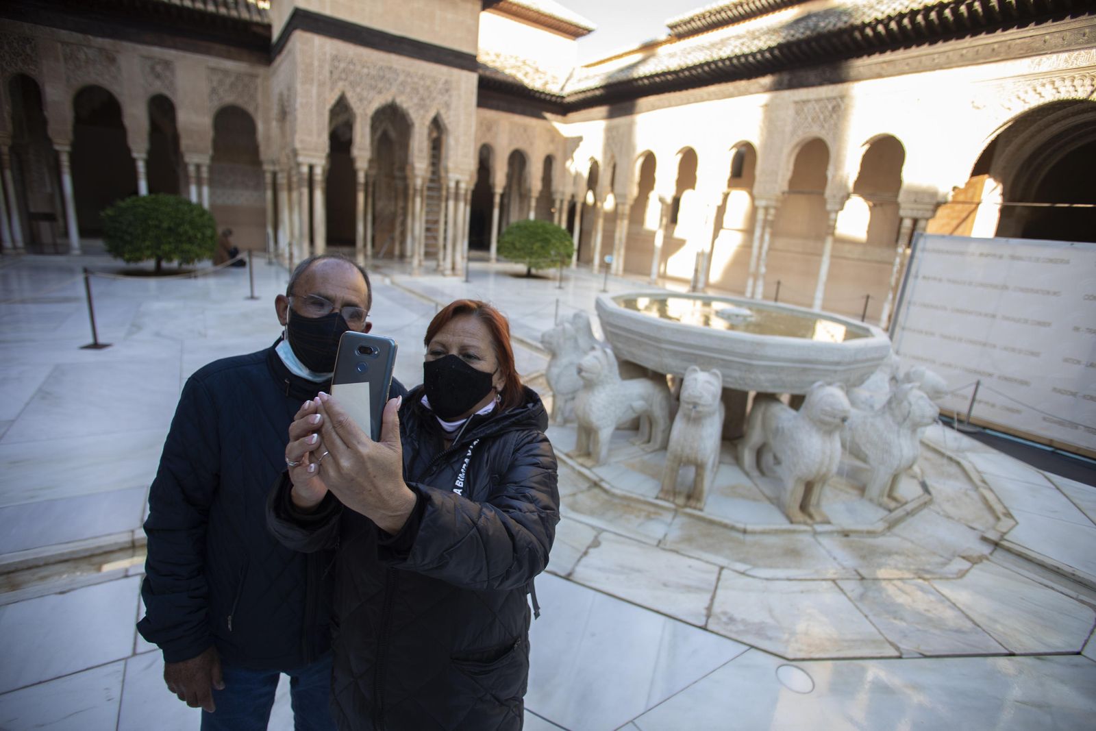 La vuelta a la Alhambra, en petit comité para gente de Granada