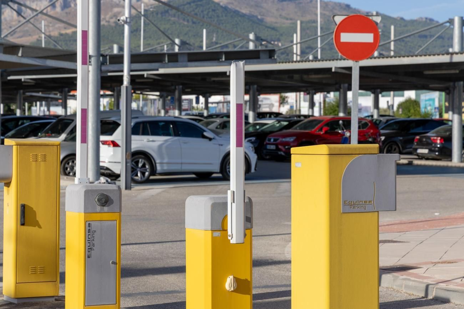 Así se encuentra el trazado del tranvía de Jaén