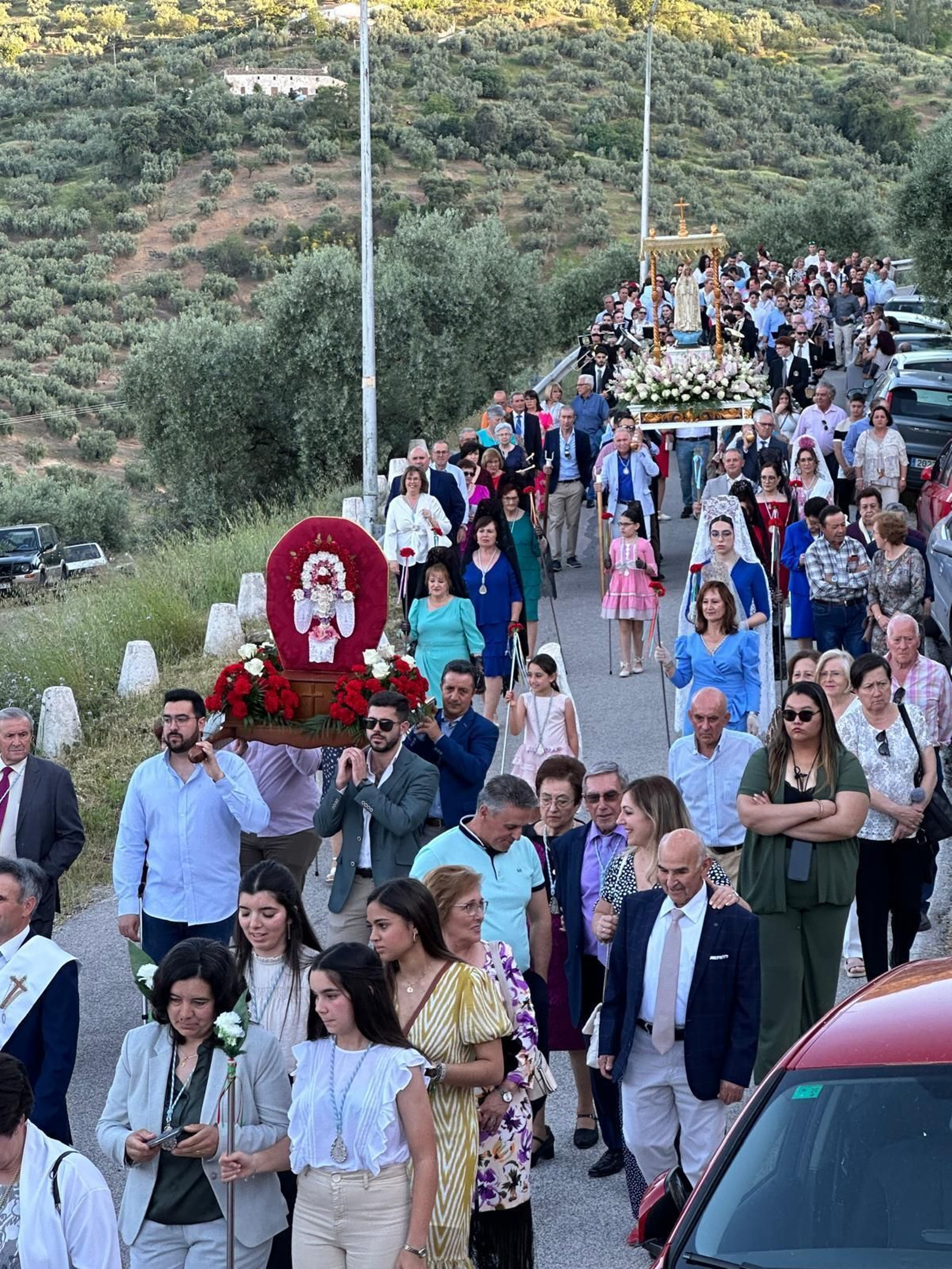 Fiestas de Villar Bajo, en Martos, en honor a Nuestra Señora de Fátima, en imágenes