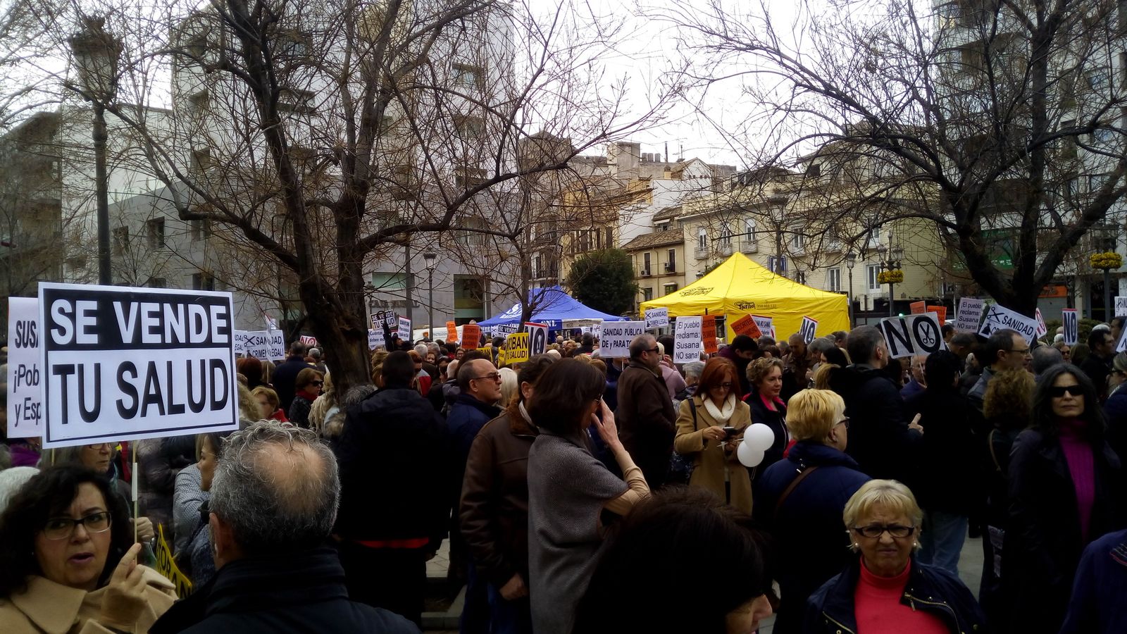 Las imágenes de la concentración convocada por 'Spiriman'