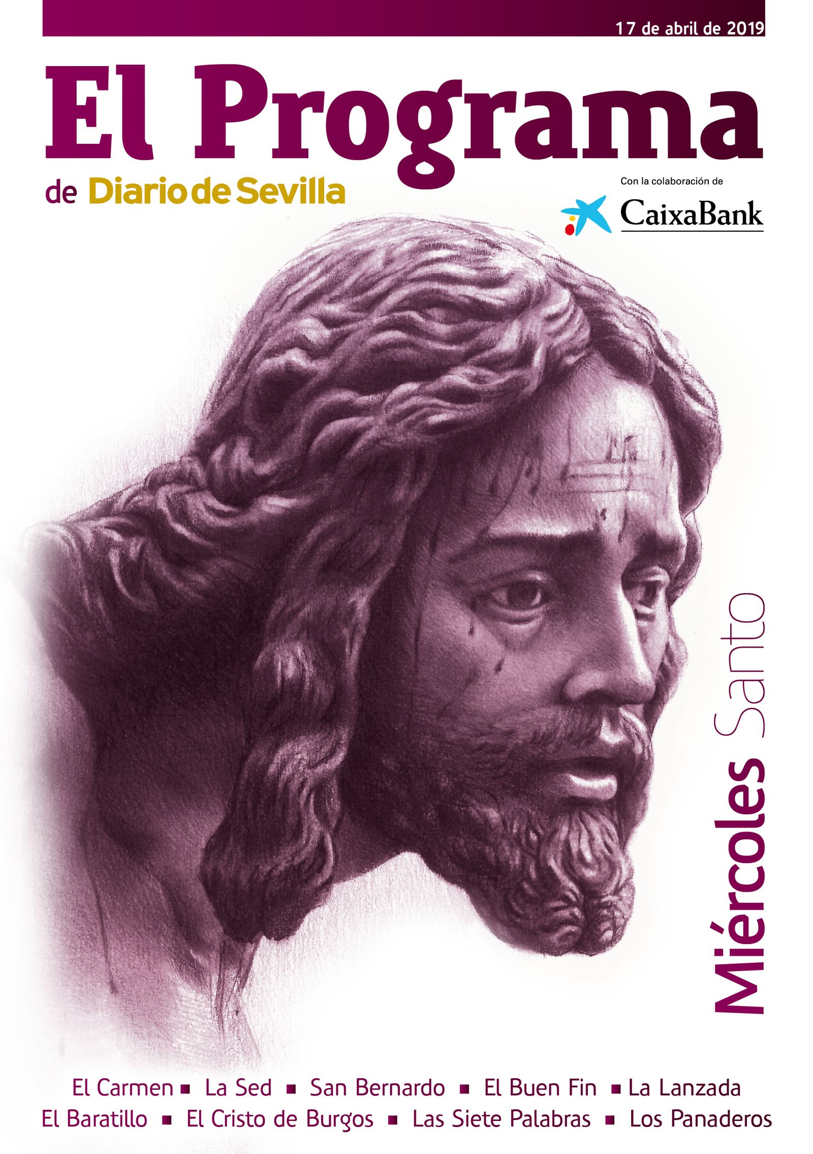 Portadas del programa de Diario de Sevilla para la Semana Santa