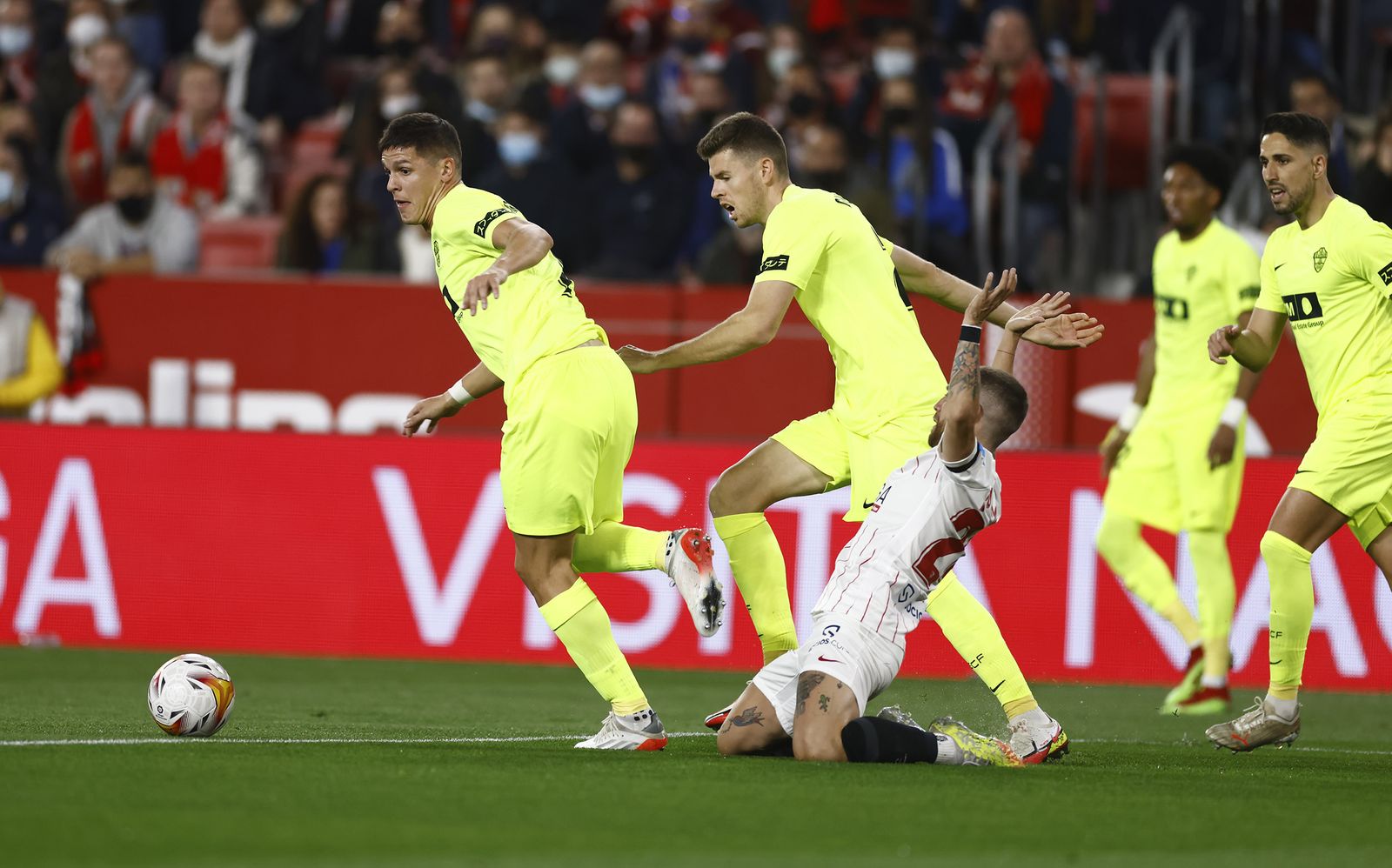 Las imágenes del Sevilla-Elche