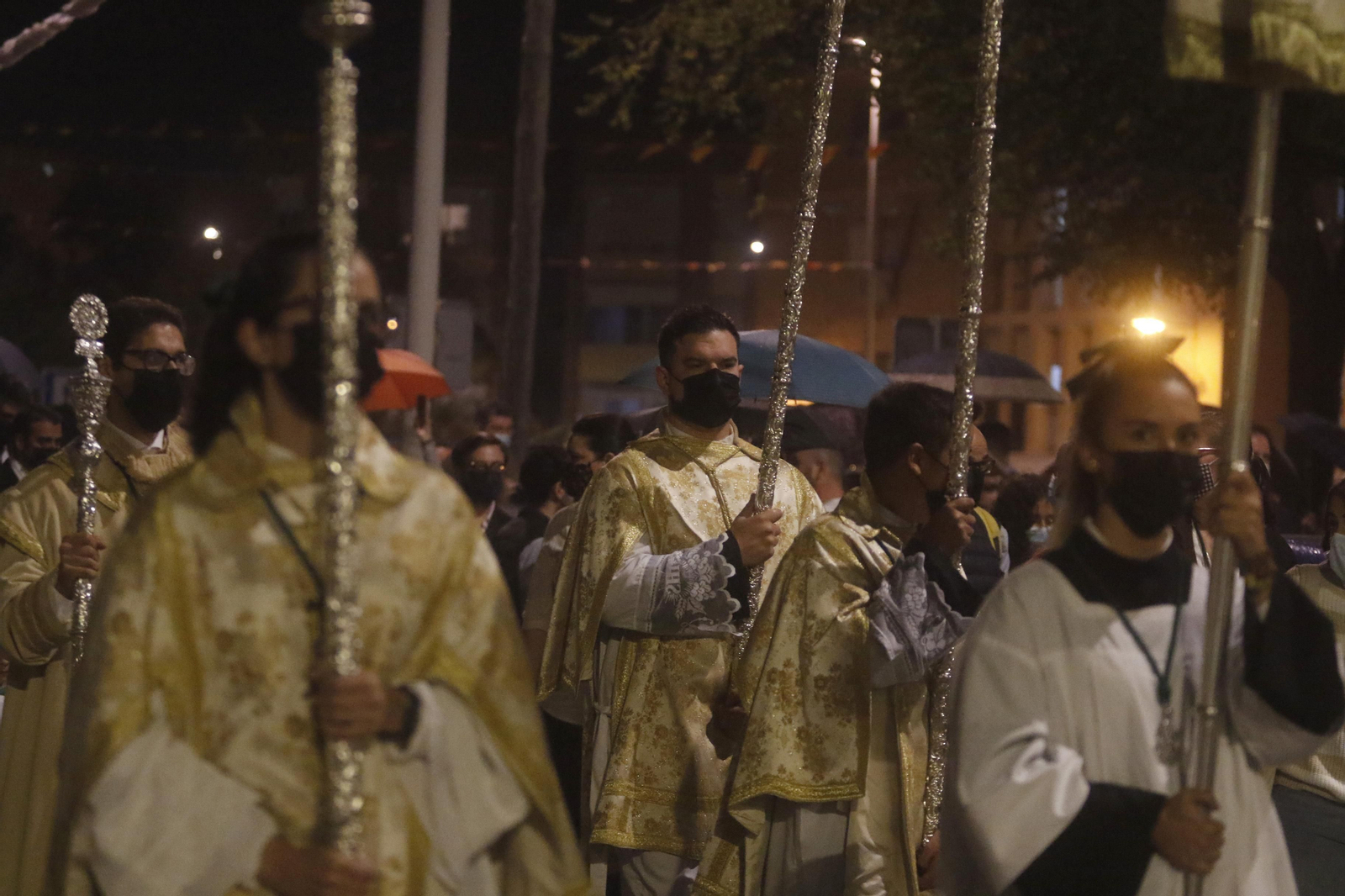 El traslado de la Virgen de la O de Córdoba, en imágenes