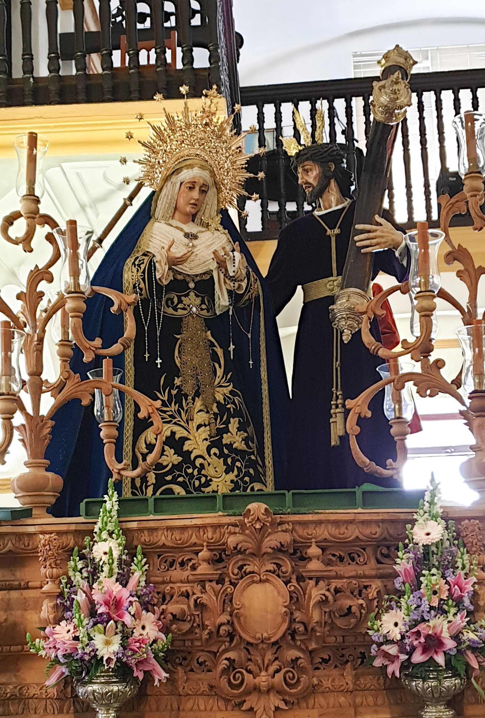 María Santísima de los Desconsuelos y Nuestro Padre Jesús de los Afligidos.