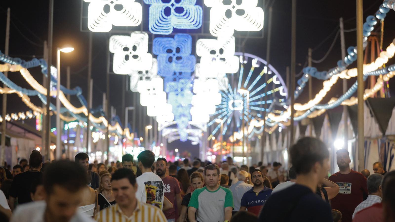 Ambiente el miércoles 3 de agosto en las Colombinas.