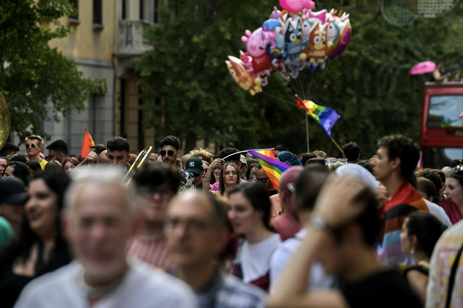 El pregón de Jedet y la marcha del Orgullo en Granada, en imágenes