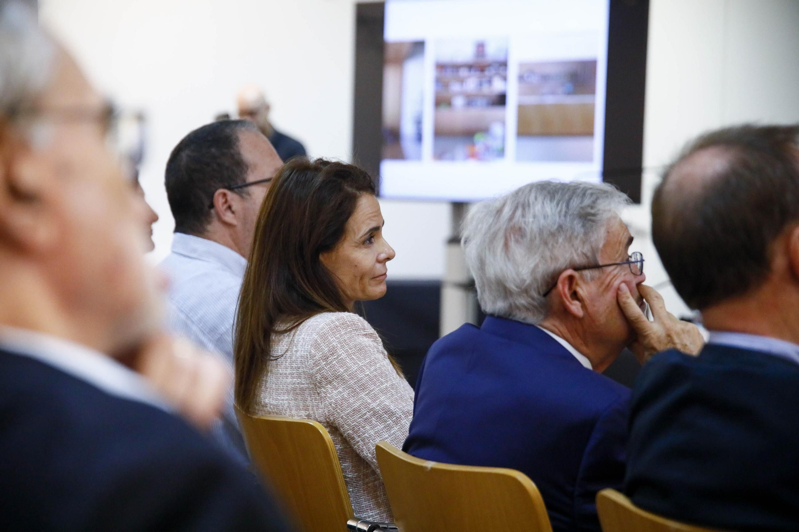 Imágenes del nombramiento como colegiado de honor a Santiago Alfonso en el colegio oficial de arquitectos de Almería