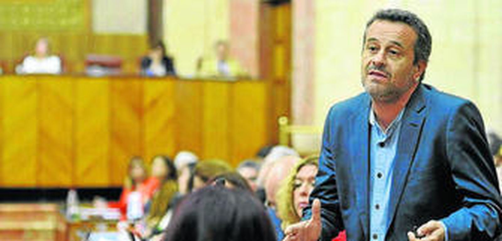 José Antonio Castro, en una intervención en el Parlamento.