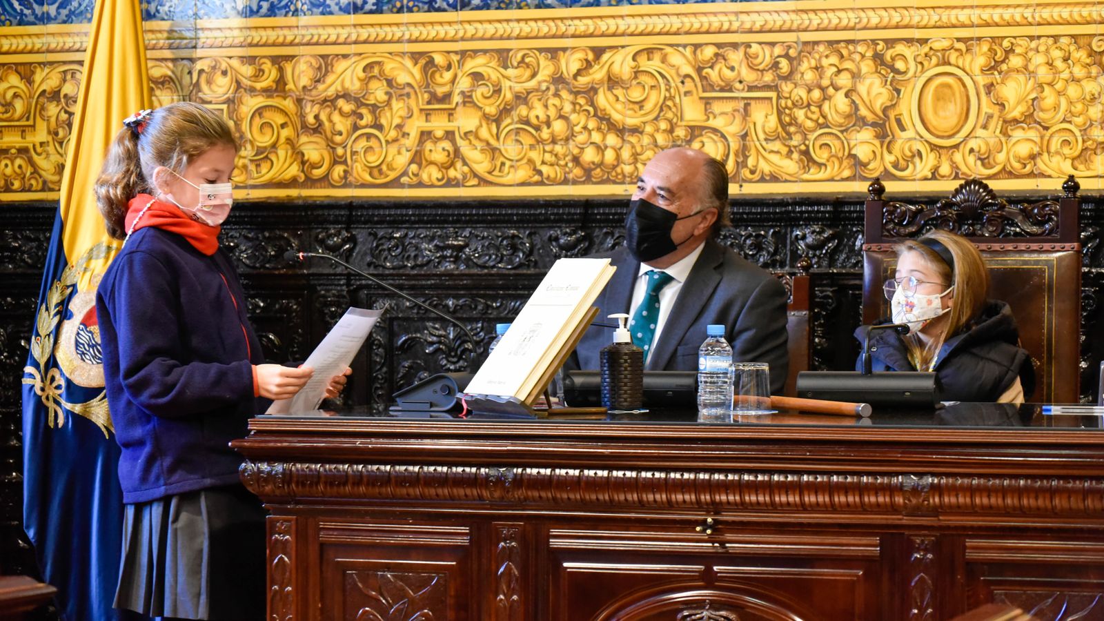 Las fotos del Pleno Infantil del Ayuntamiento de Algeciras