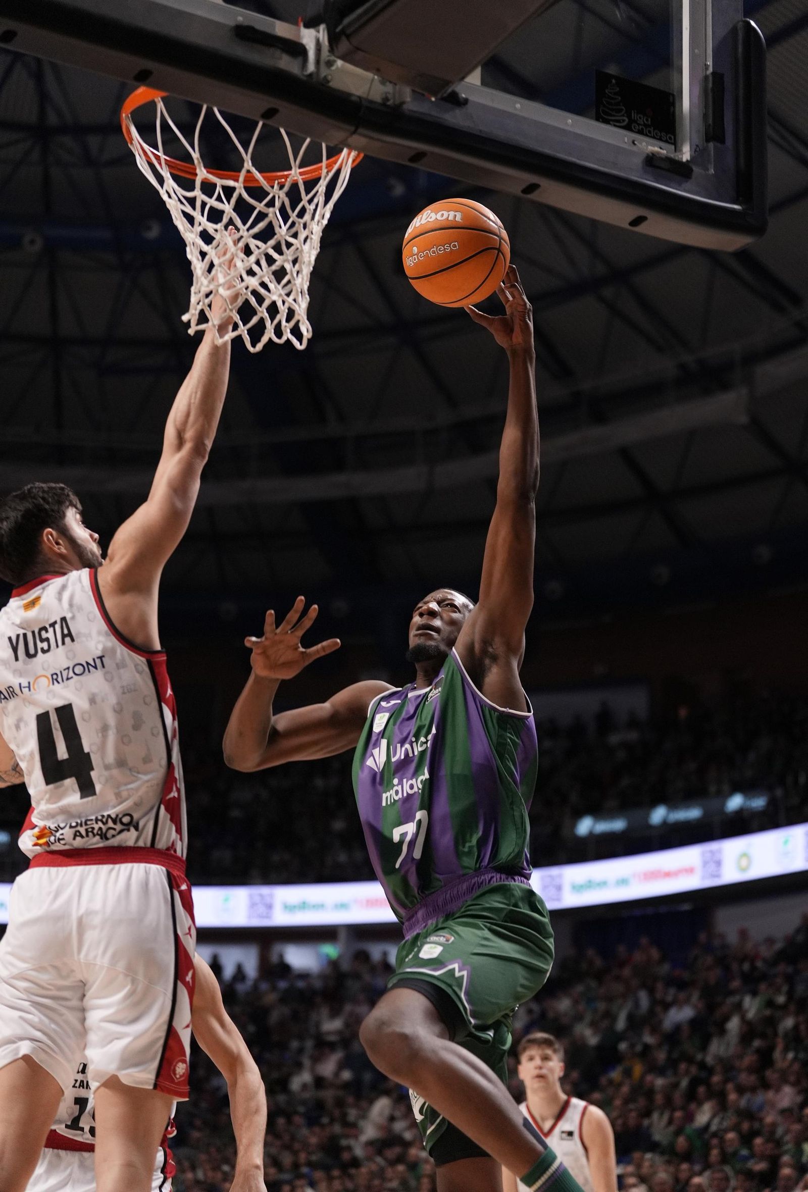 El Unicaja-Casademont Zaragoza, en fotos