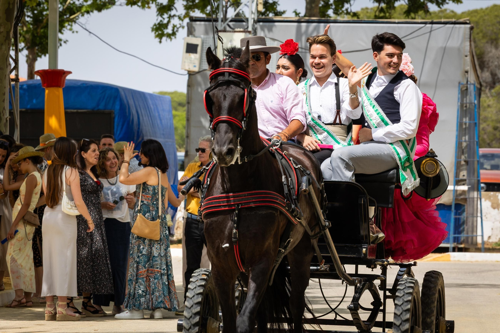 Búscate en las imágenes del sábado de la Feria de Puerto Real 2025