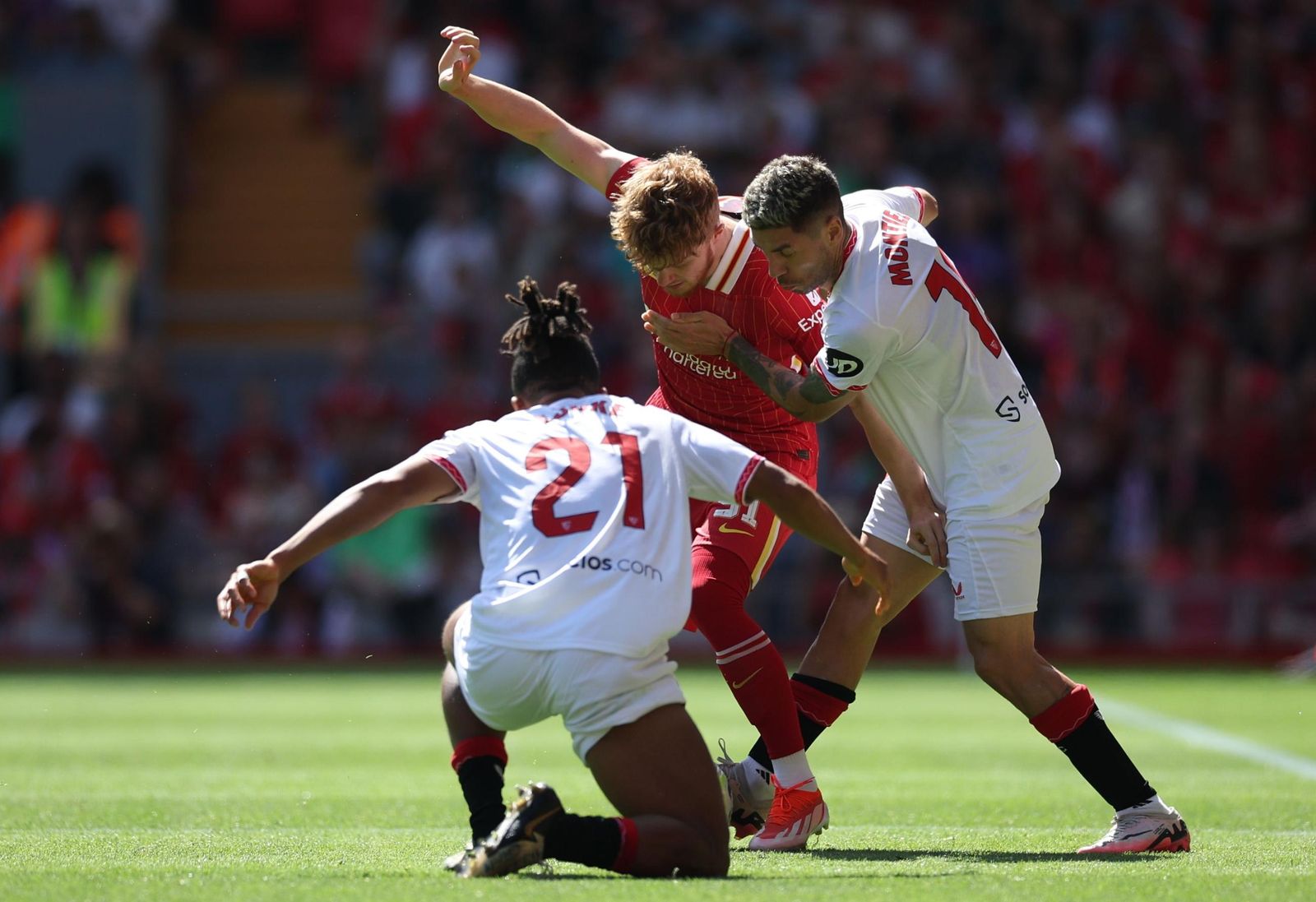 Las fotos del Liverpool - Sevilla