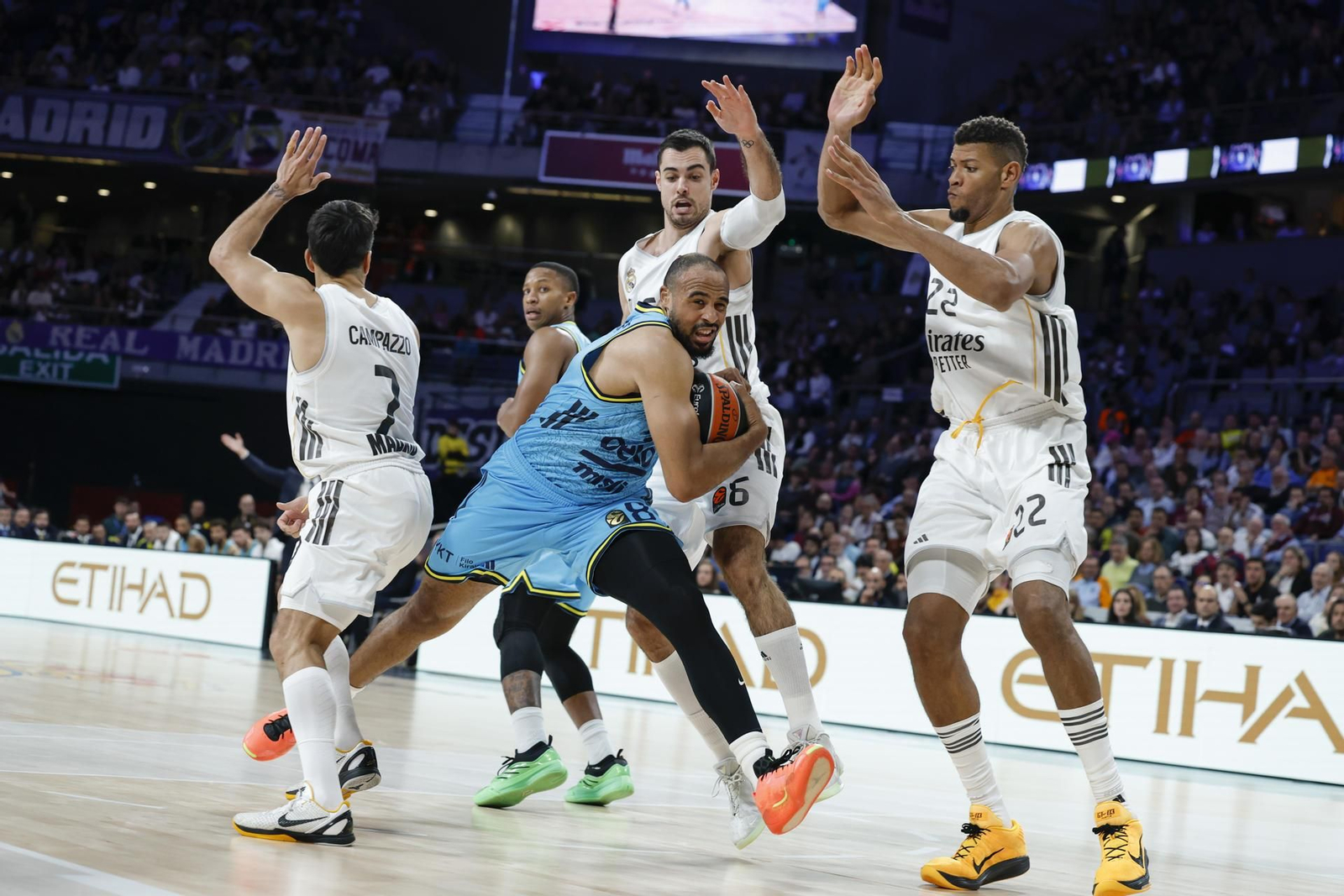 El Real Madrid, ante Fenerbahce esta semana.