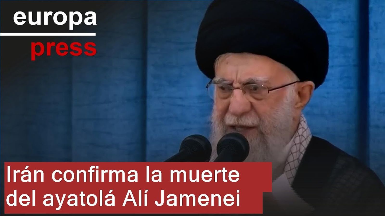 Irán confirma la muerte del ayatolá Alí Jamenei