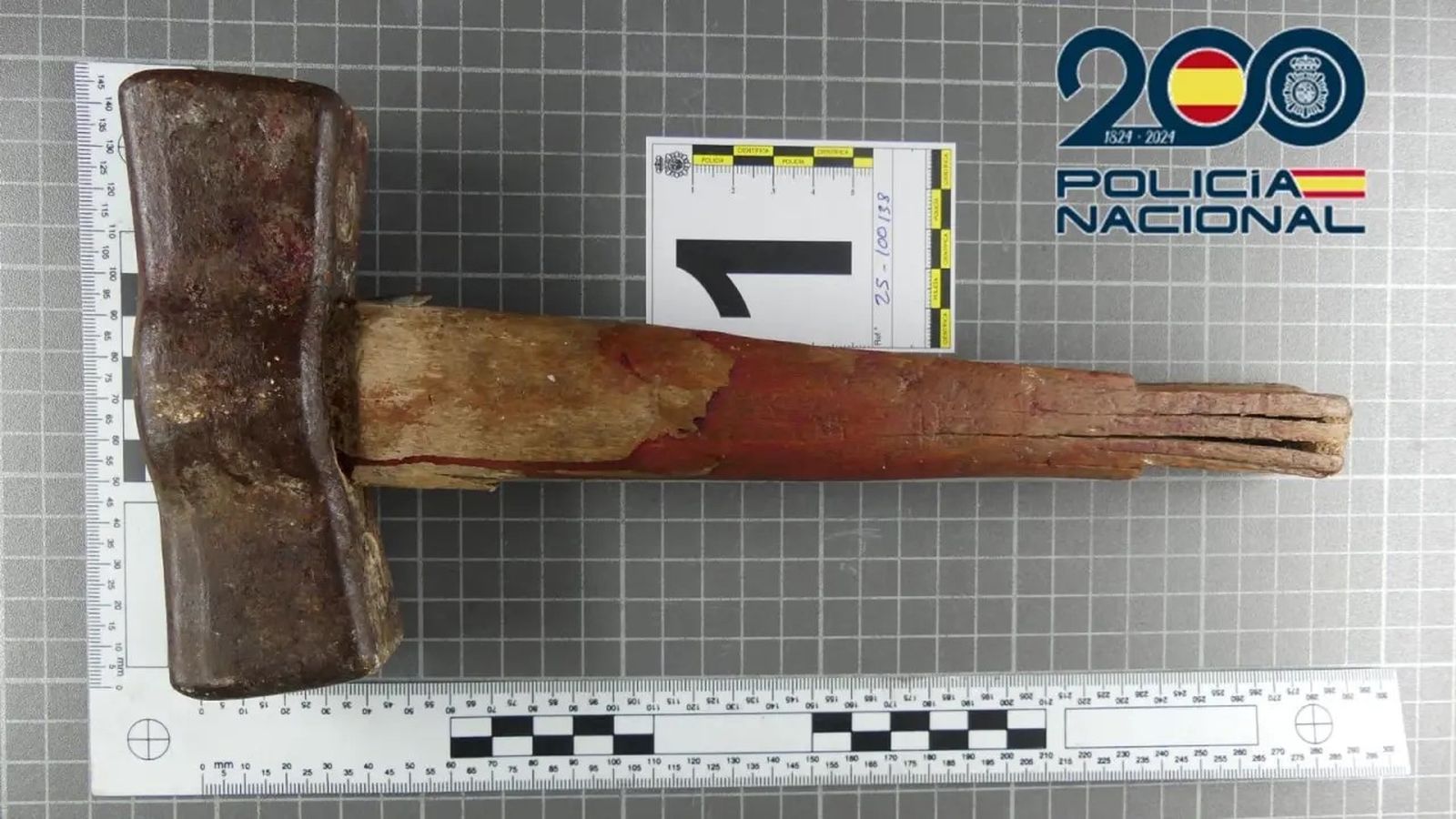 El arma usada por el agresor.