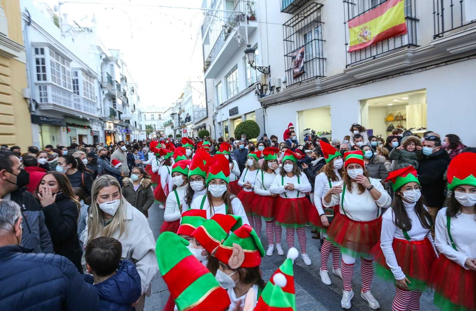 Cabalgata de Papá Noel en Chiclana
