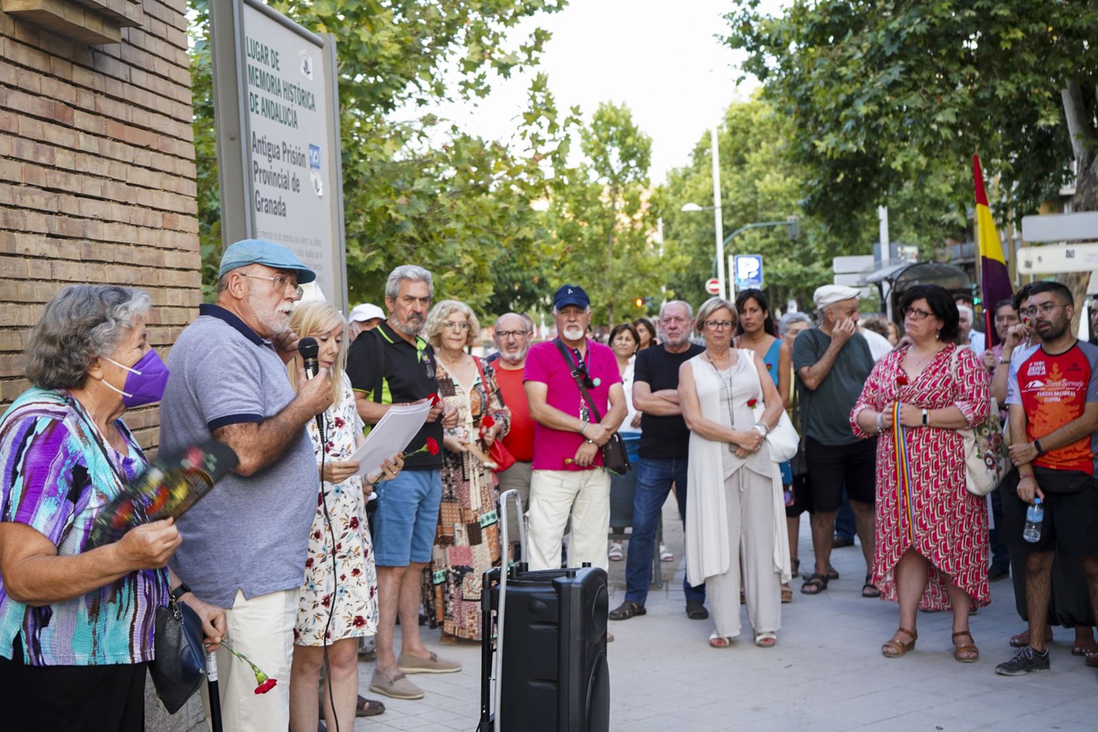 Granada rinde homenaje a la resistencia antifranquista