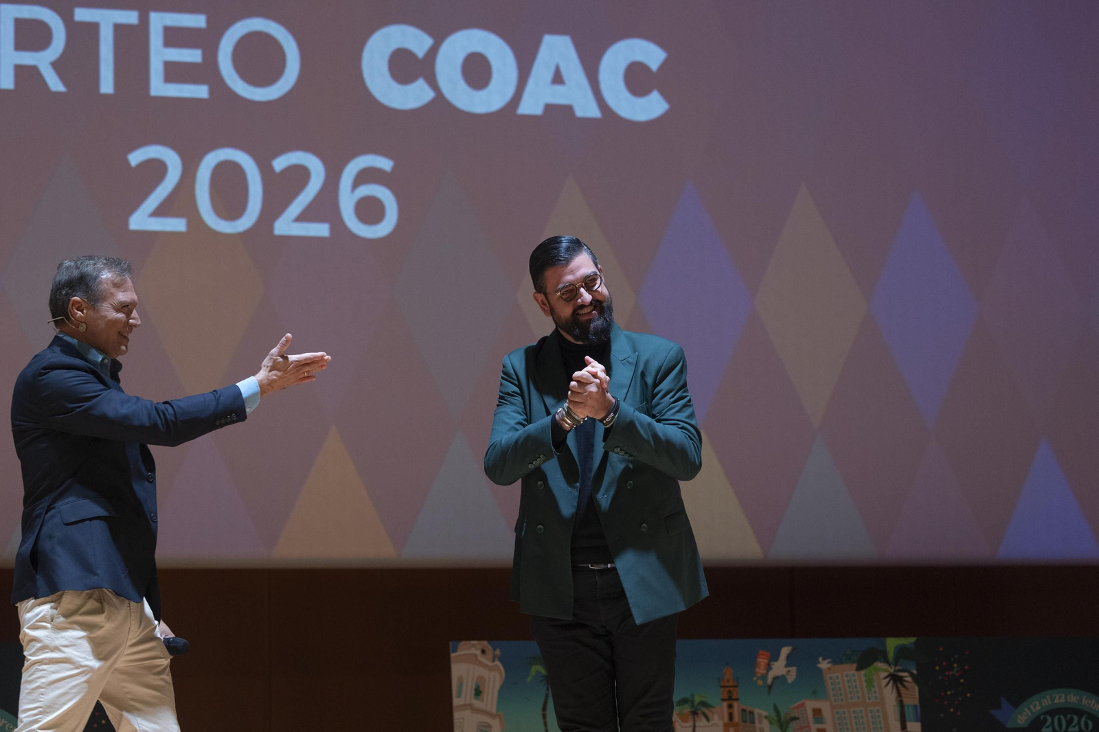 Las imágenes del sorteo del ordel de actuación del COAC 2026