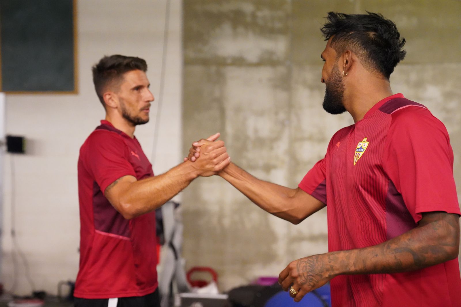 Fotogalería del entrenamiento de la UDA, jueves 2 de septiembre