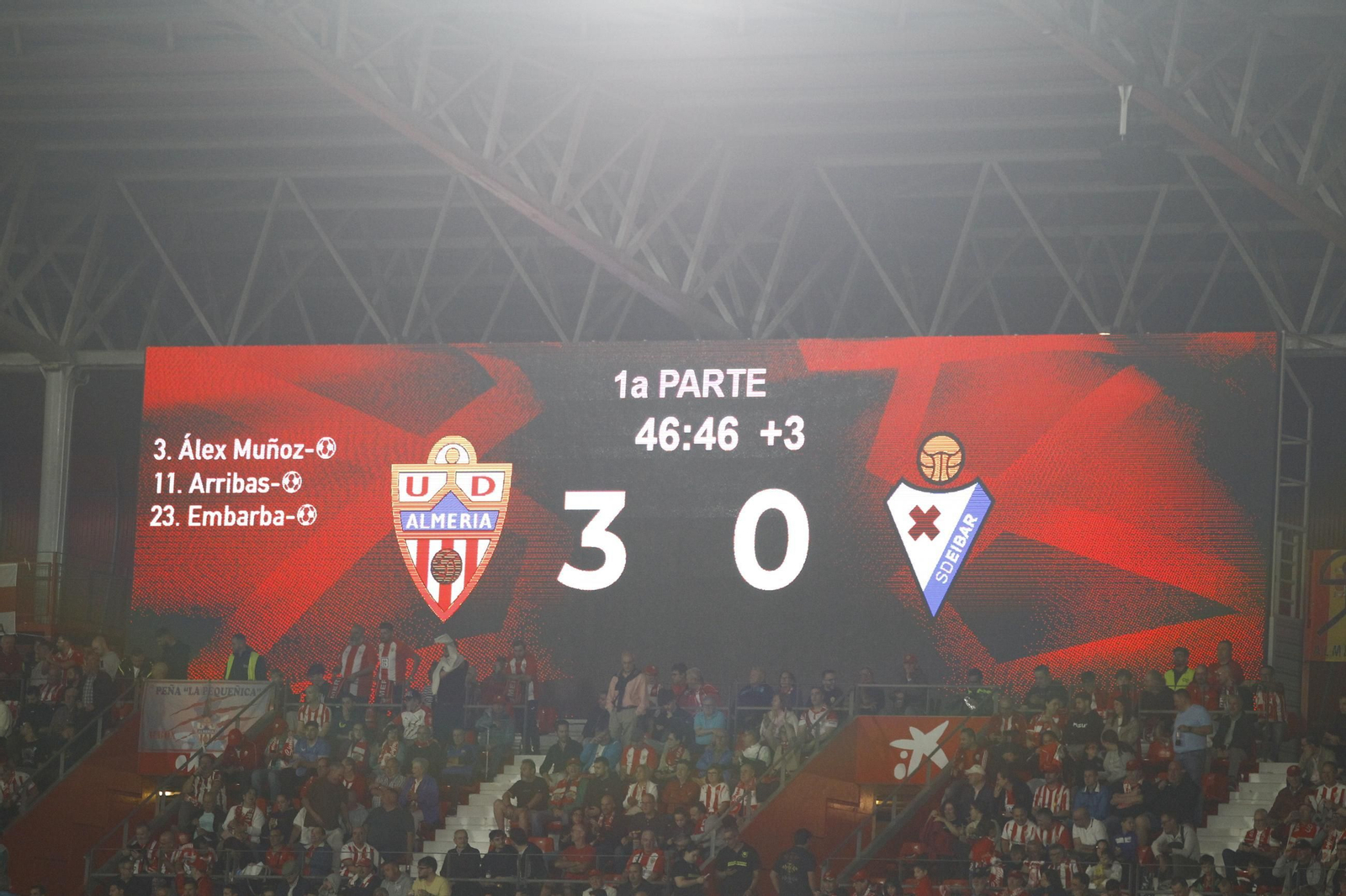 Las fotos del partido U.D. Almería - S.D. Eibar