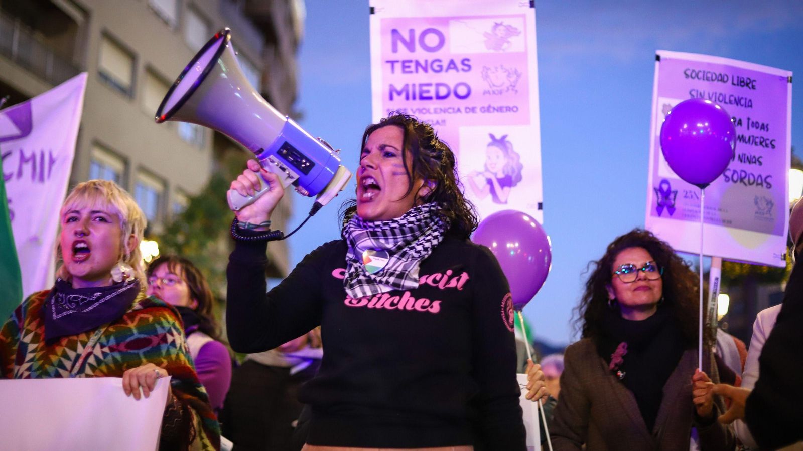 Marcha por el 25N en Granada