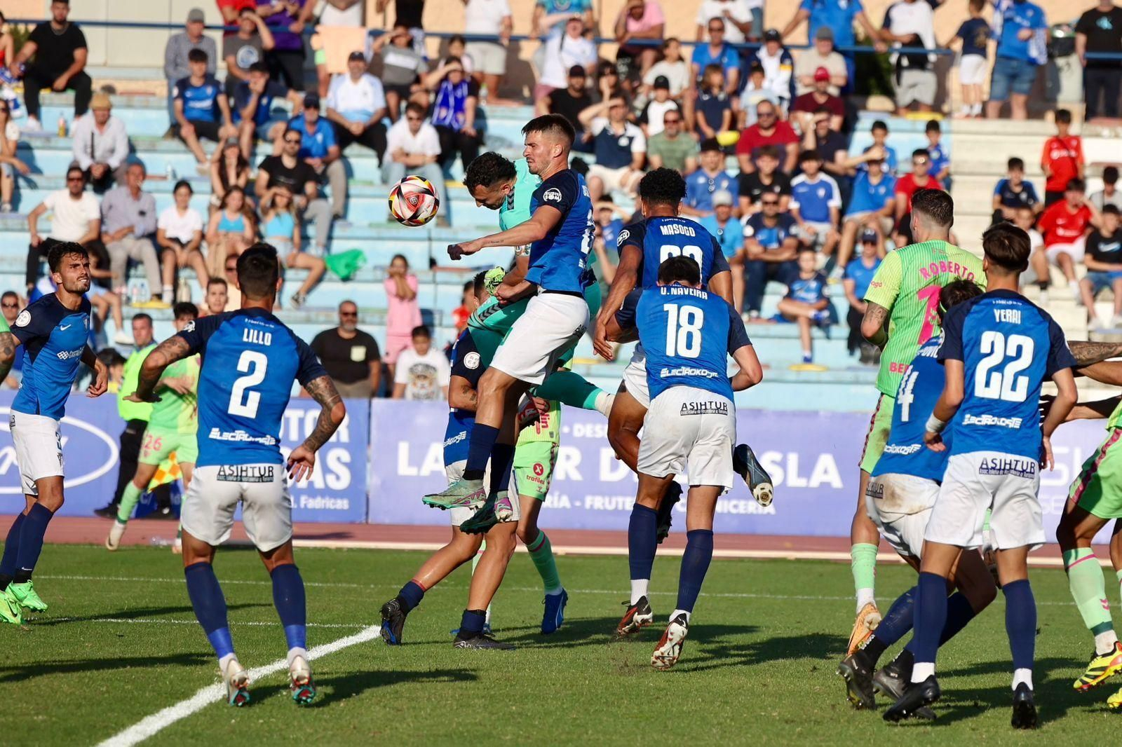 Alfonso Herrero, la secuencia del gol que salvó al Málaga CF en San Fernando
