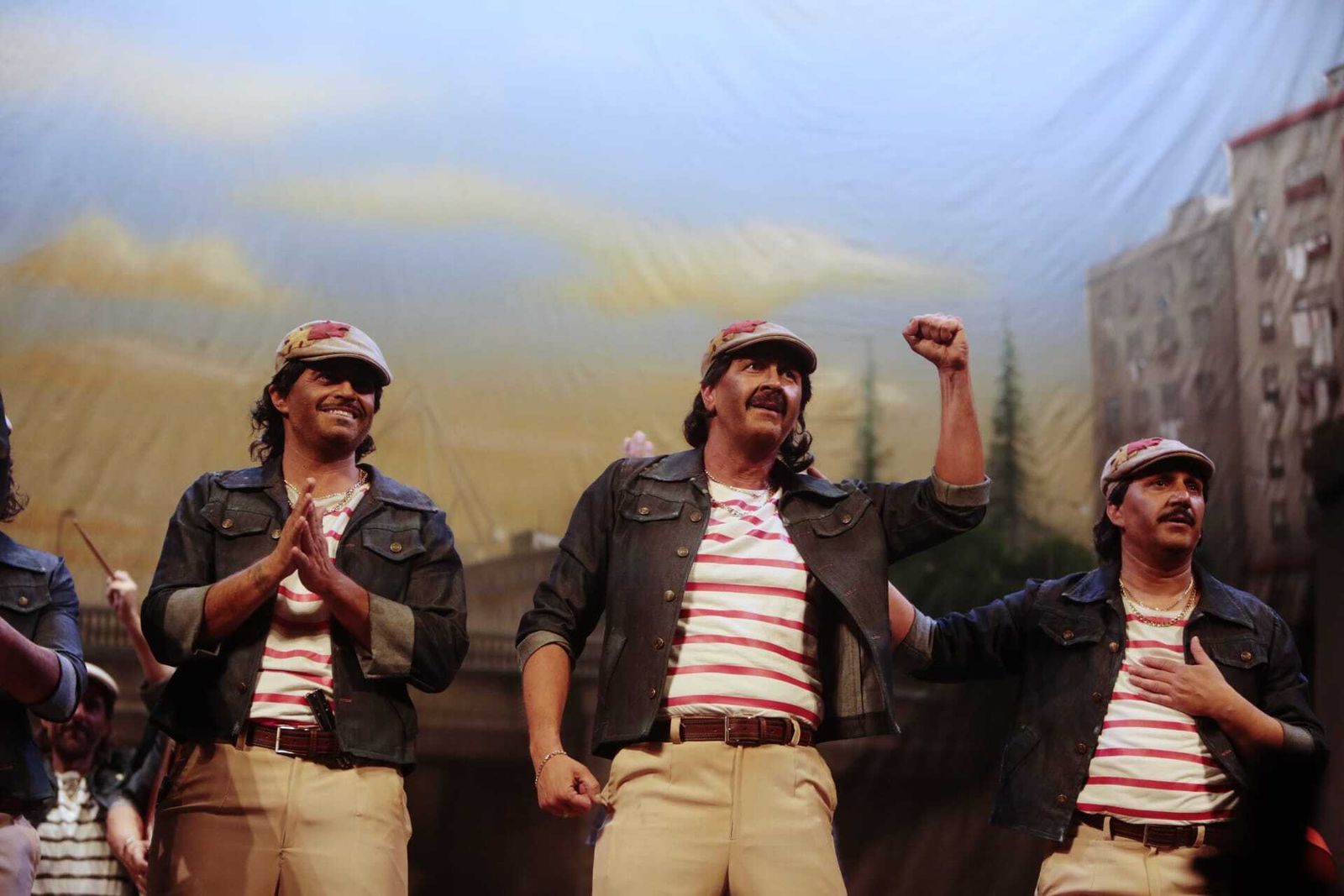 Vera Luque sacó en 2022 una comparsa: 'Los quinquis'.