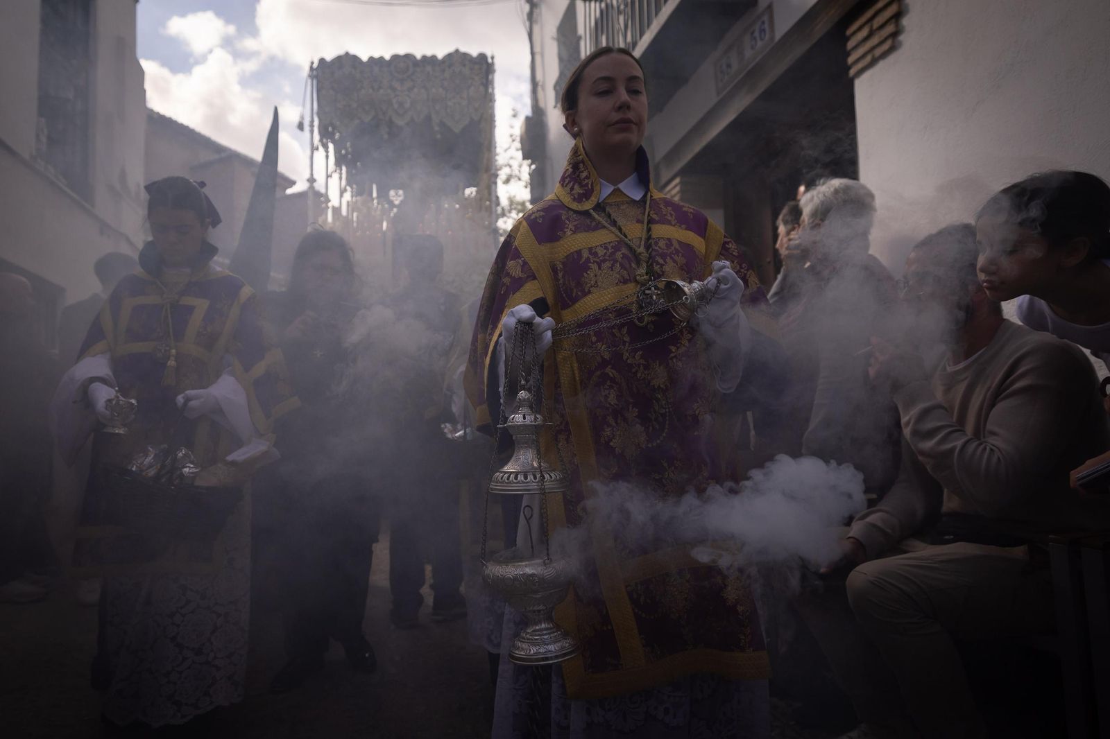 Las fotos mejores fotos de la procesión de la Estrella en el Jueves Santo de Granada