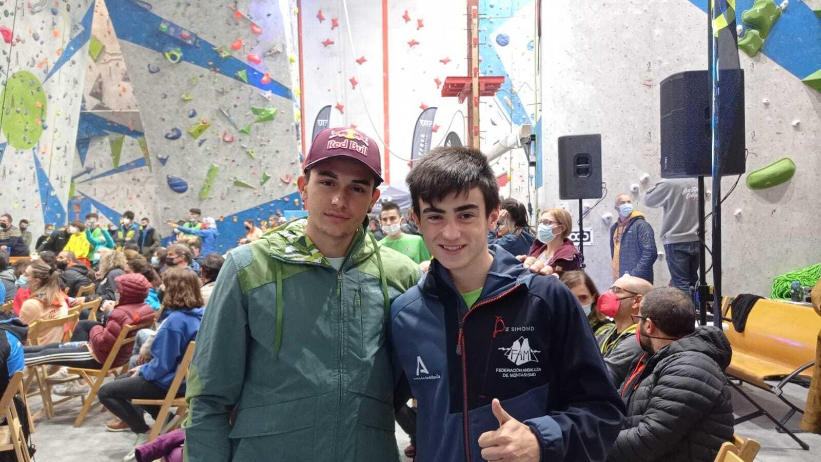 Ignacio con Alberto Ginés